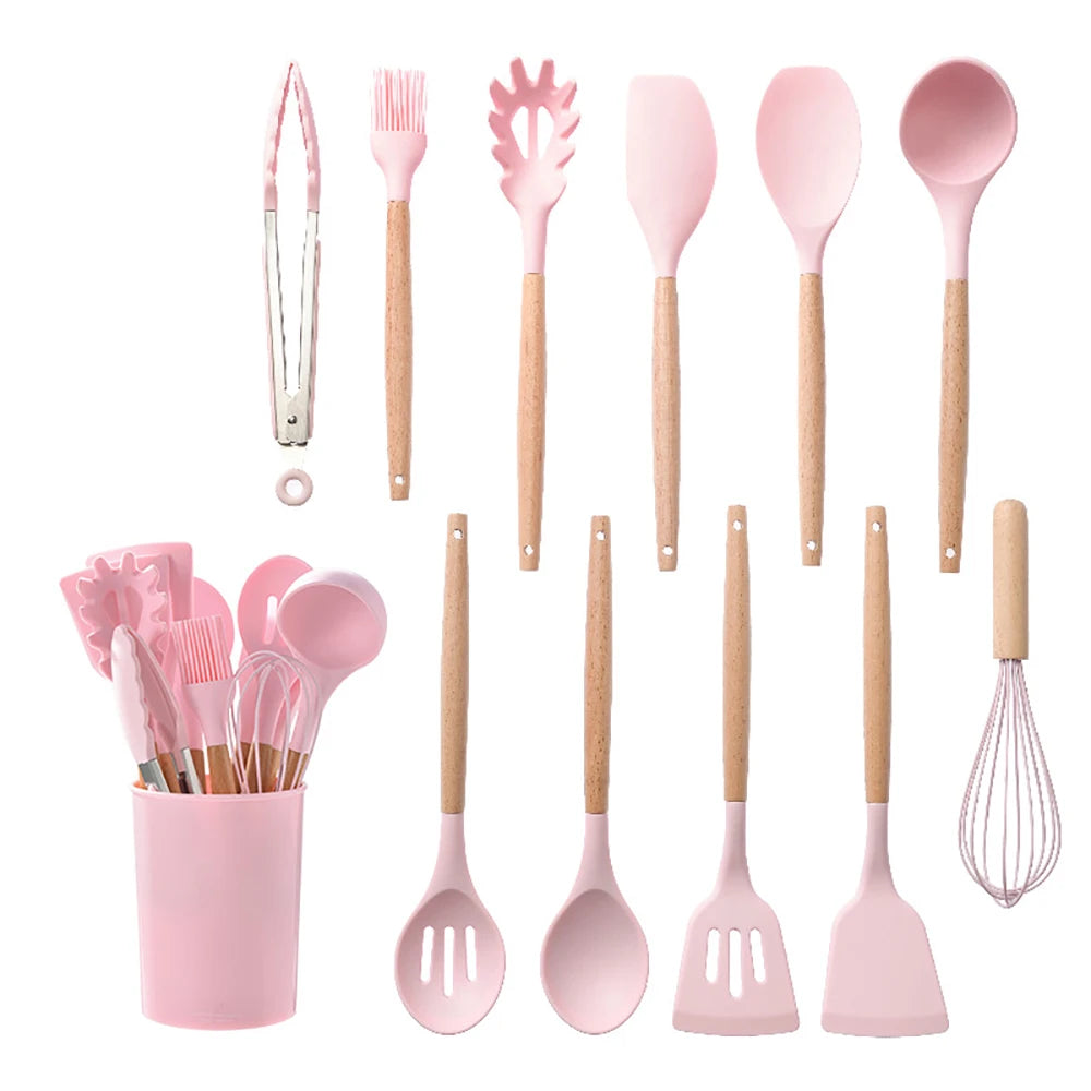 Silicone Cooking Utensil Set
