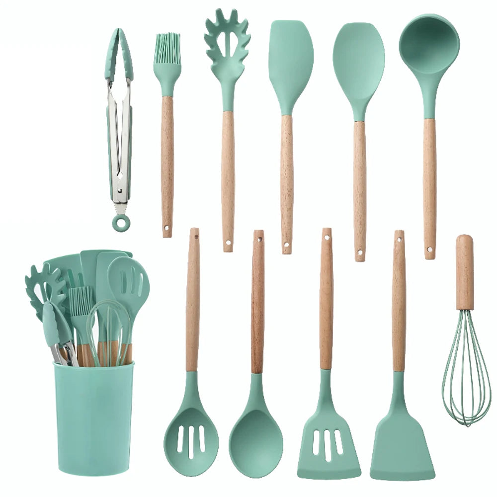 Silicone Cooking Utensil Set