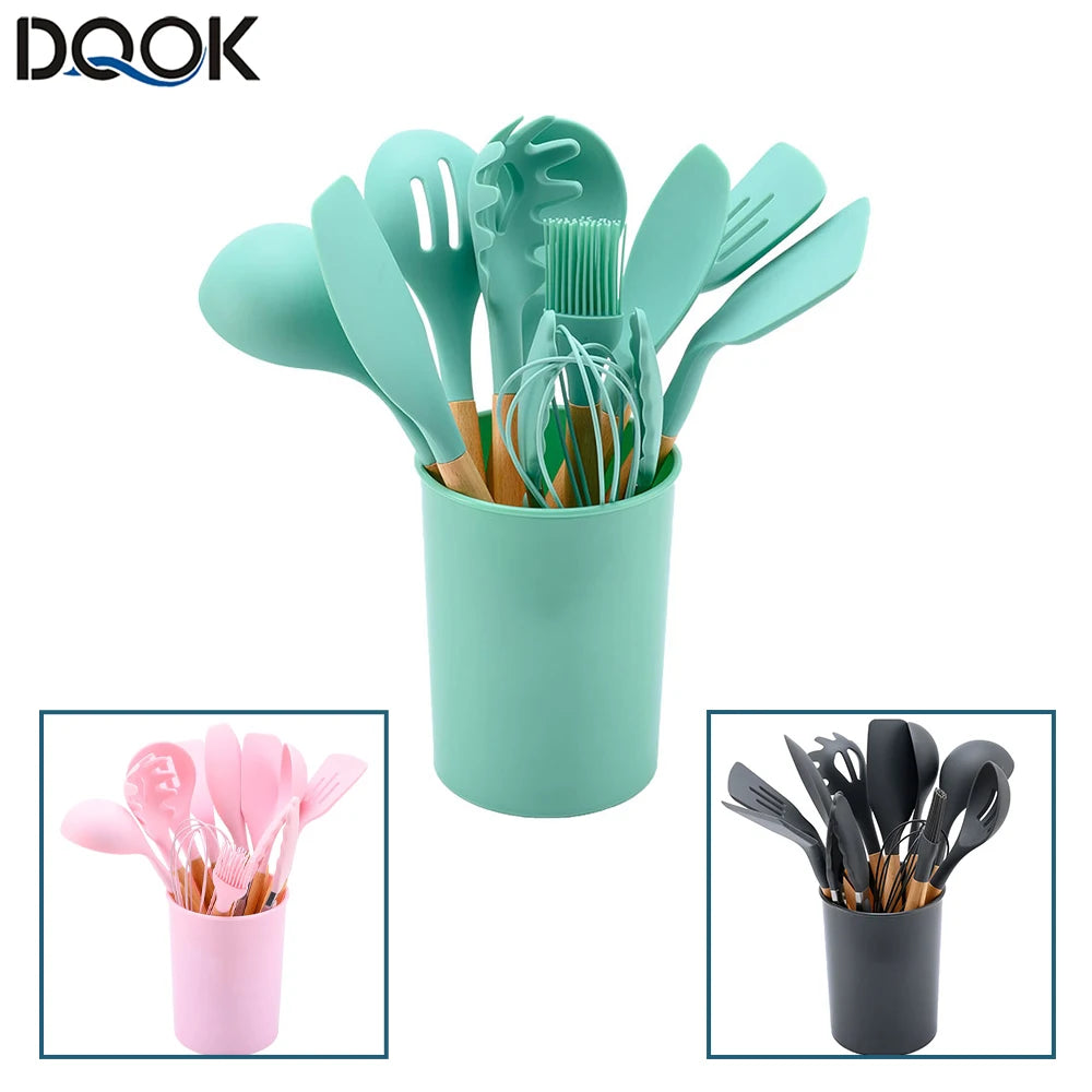 Silicone Cooking Utensil Set