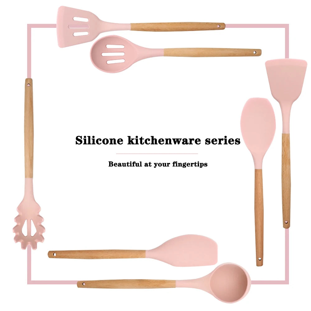 Silicone Cooking Utensil Set