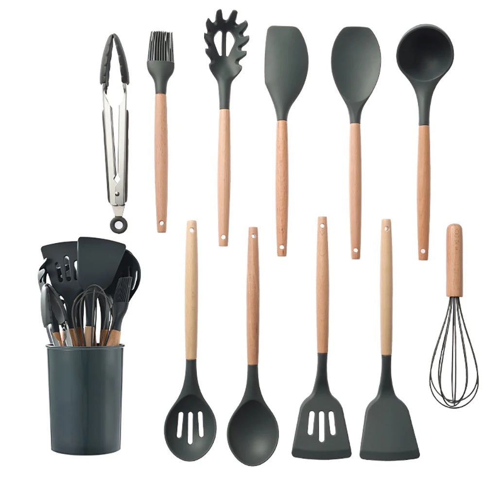 Silicone Cooking Utensil Set