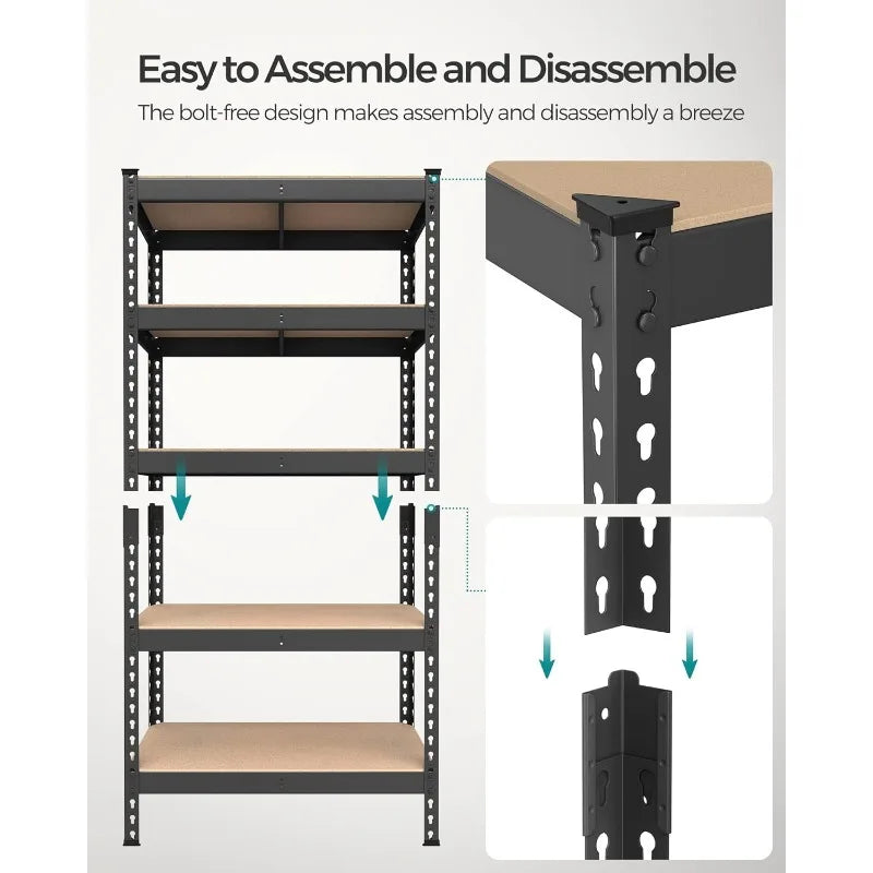 5-Tier Storage Shelves