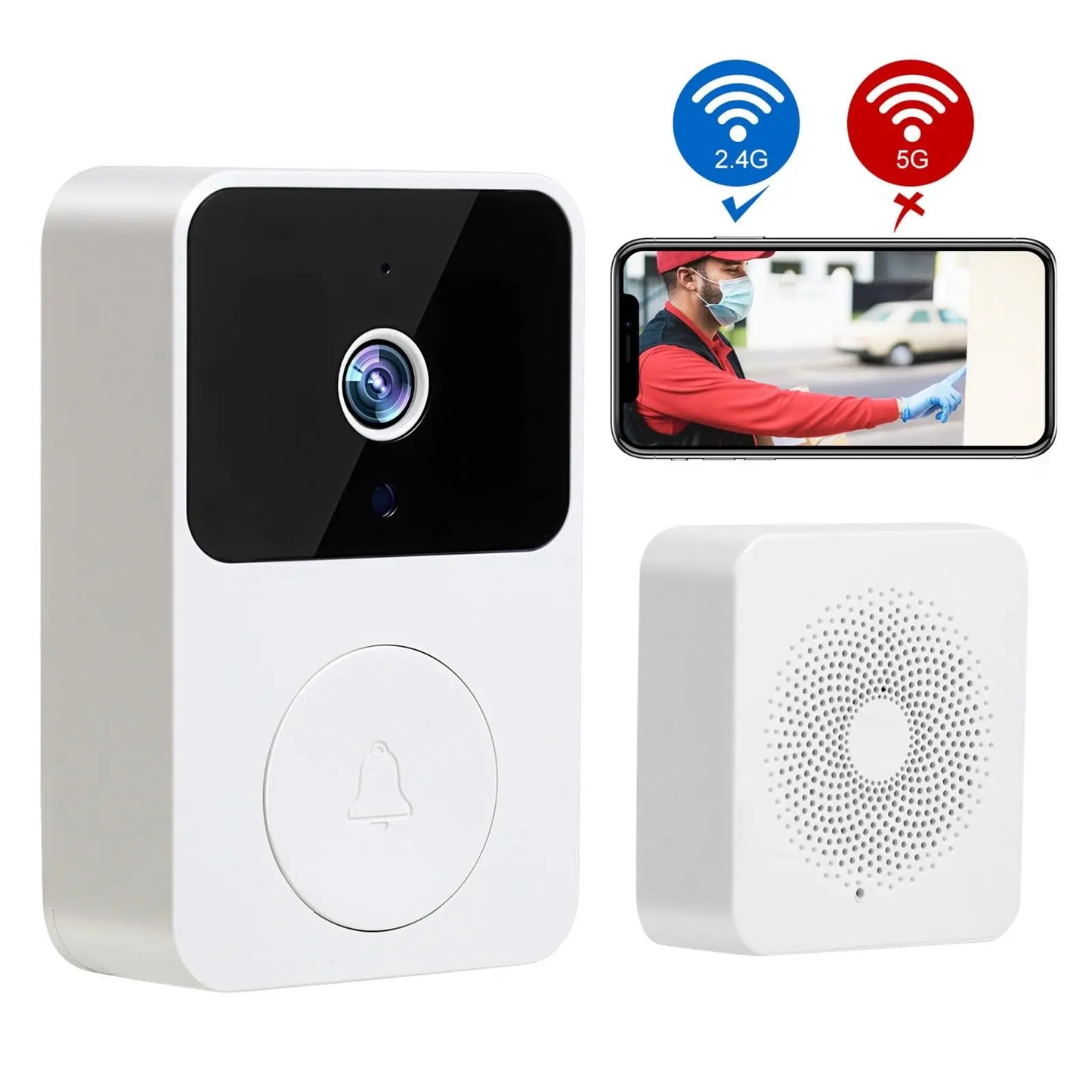 HD Wireless WiFi Doorbell Camera