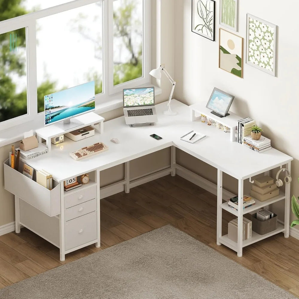 L Shaped Computer Desk