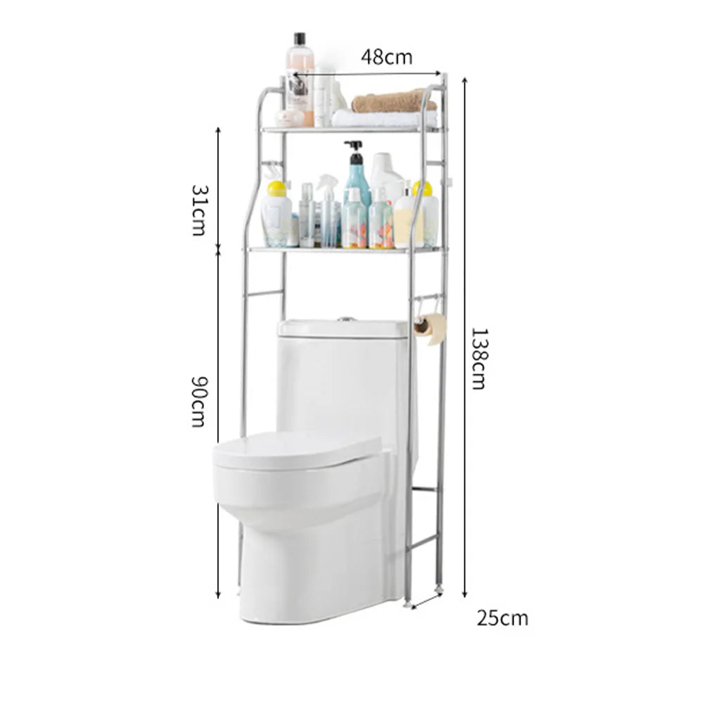 Metal Over Toilet Storage Organizer