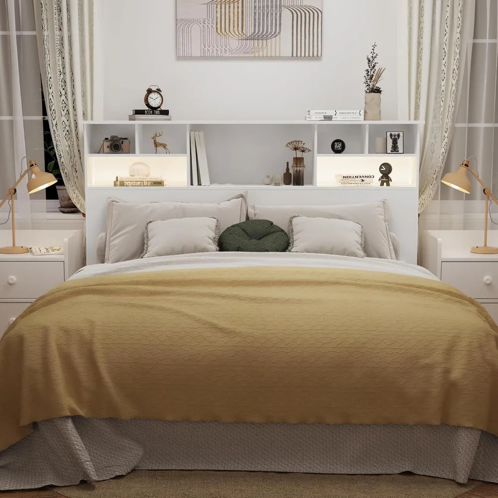 Stylish Bookcase Headboard