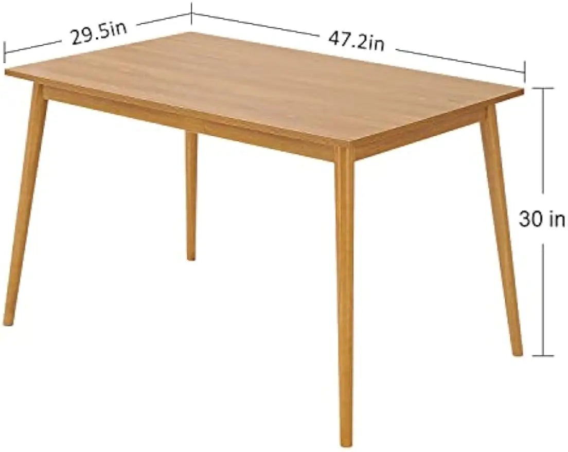 47 Inch Solid Wood Dining Table