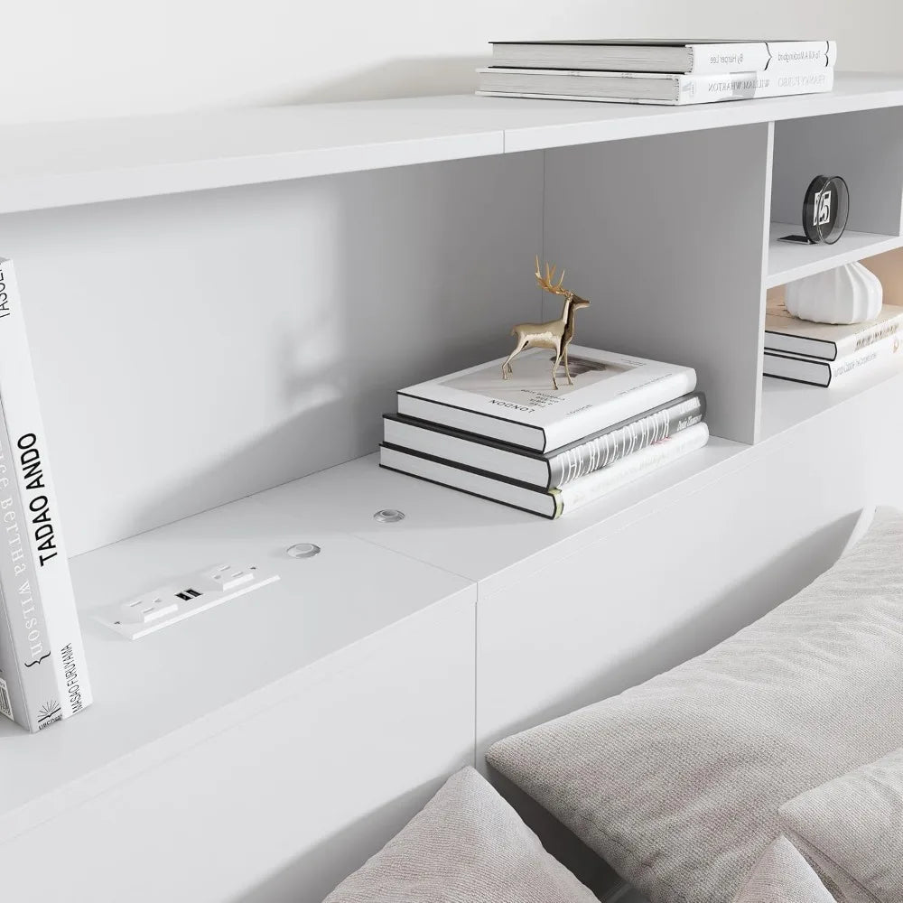 Stylish Bookcase Headboard