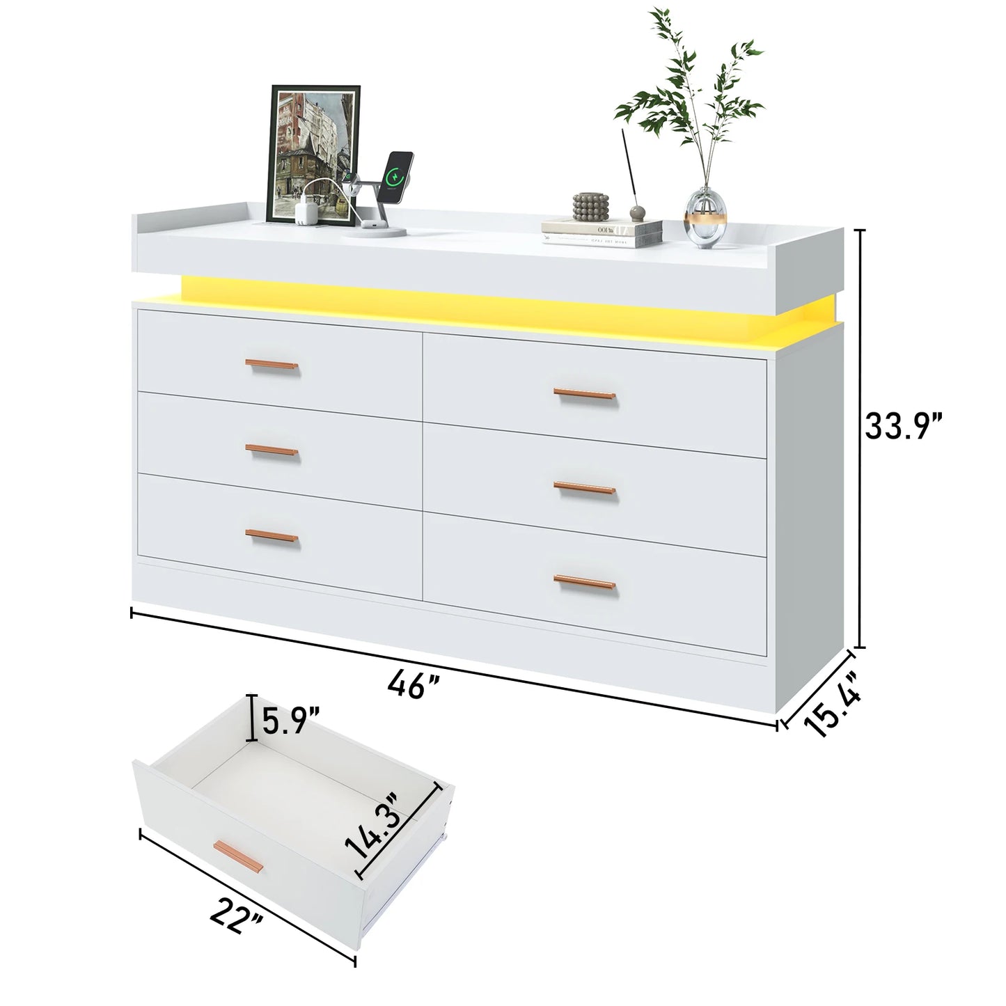 46'' Modern Dresser