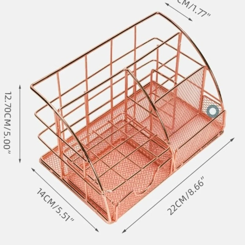 Metal Desk Organizer