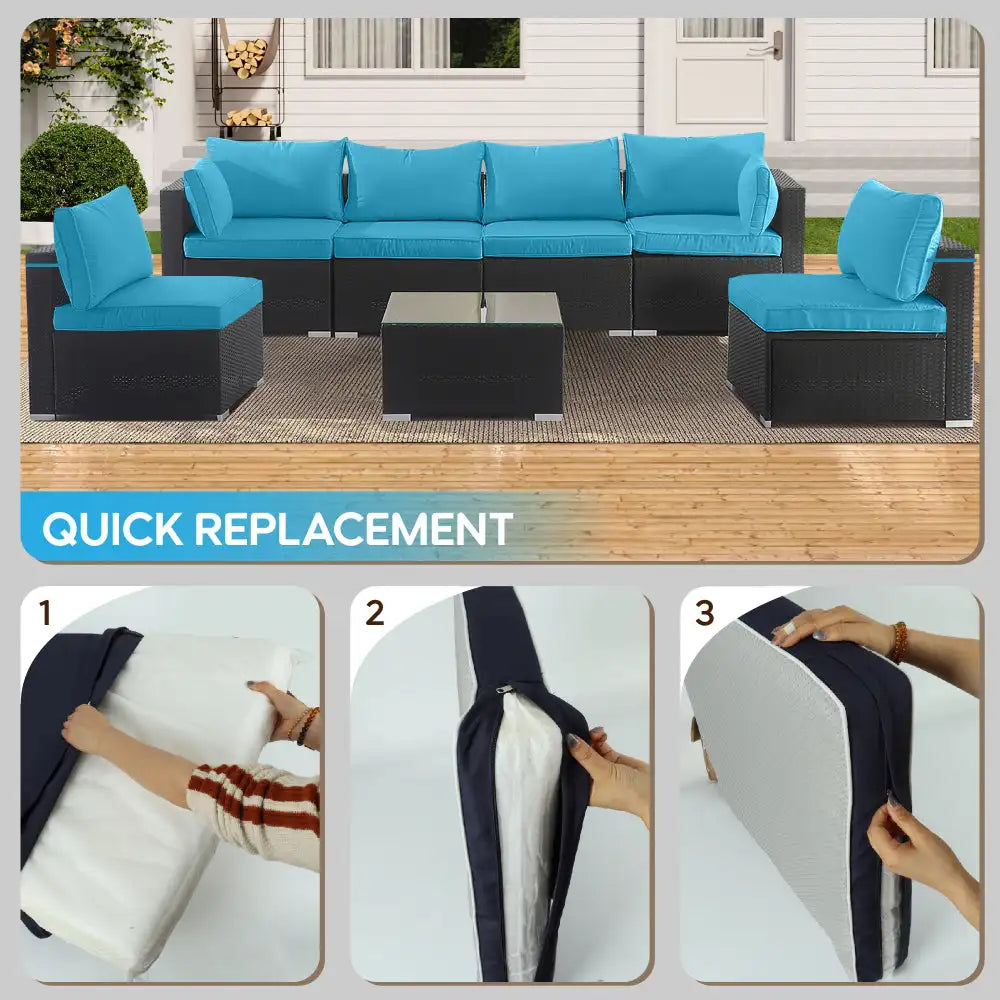 Outdoor Patio Furniture Replacement Cushions