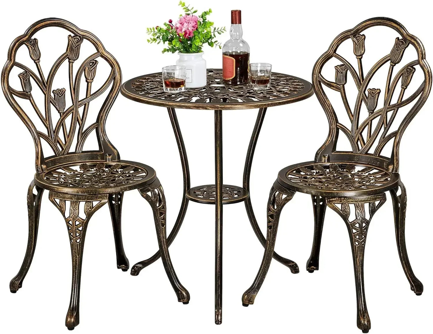 Patio 3 Piece Bistro Set