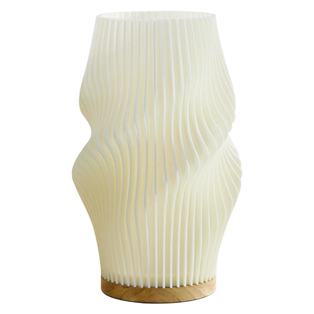 Wooden Table Lamp, Button Control, 5W LED