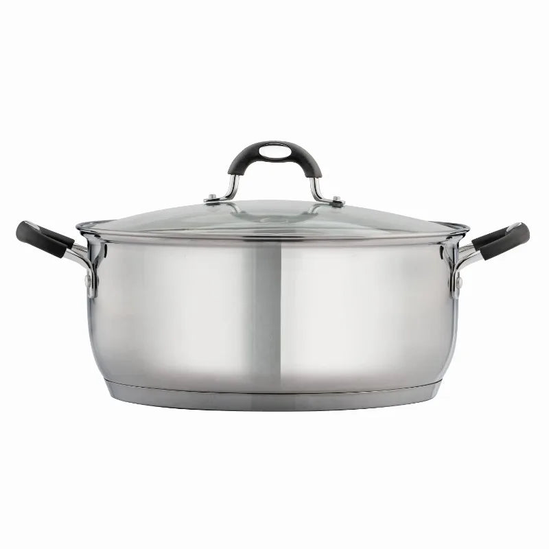 Gourmet Stainless Steel 9 Quart Dutch Oven