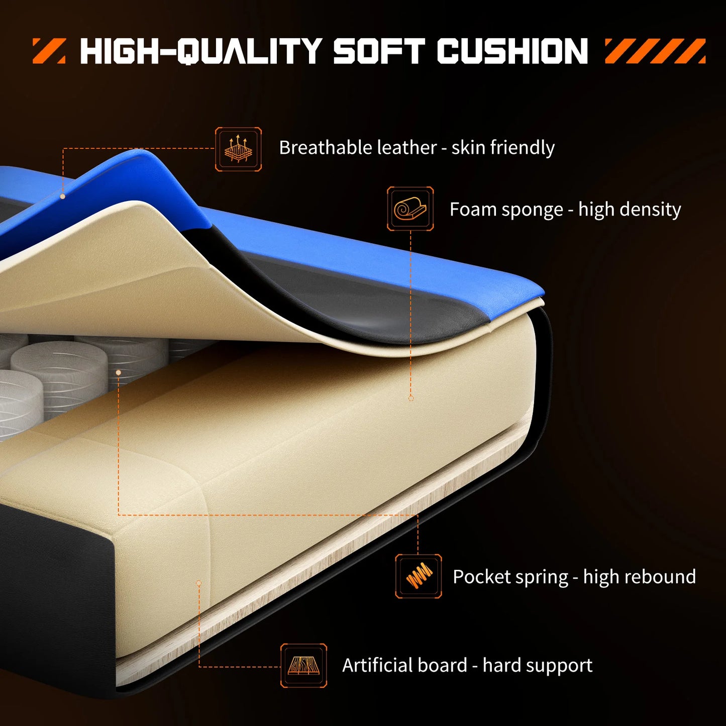 Ergonomic Adjustable Computer Chair