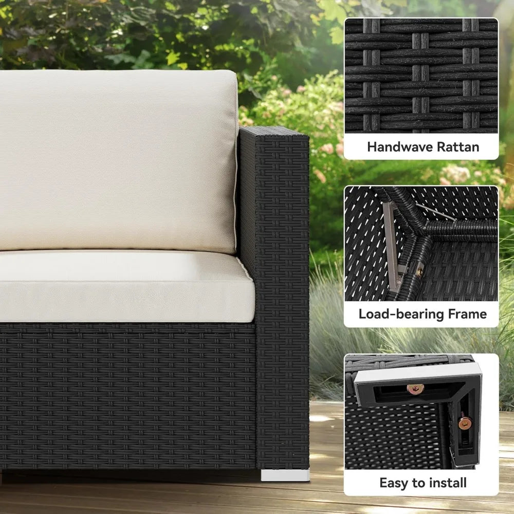 Wicker Patio Furniture Set
