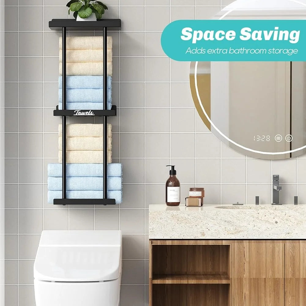 Wall Mounted Towel Rack