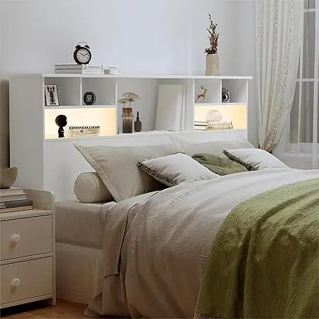 Stylish Bookcase Headboard