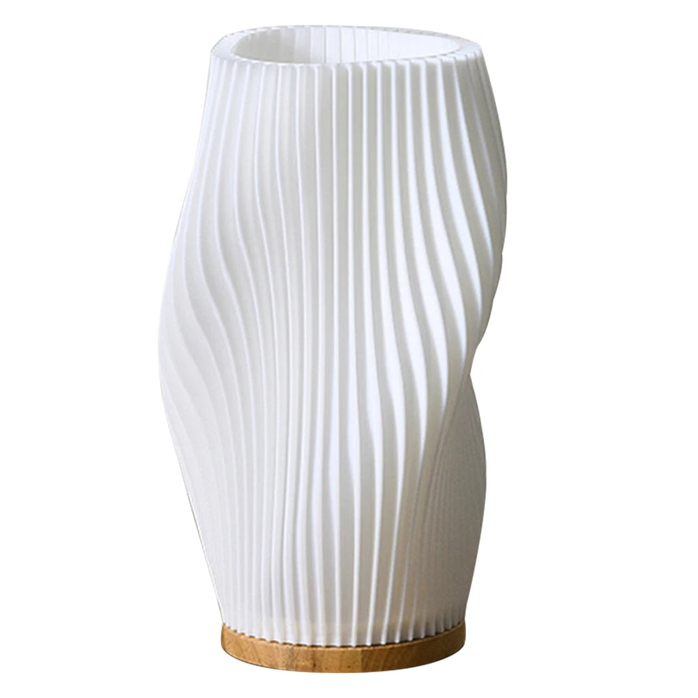 Wooden Table Lamp, Button Control, 5W LED