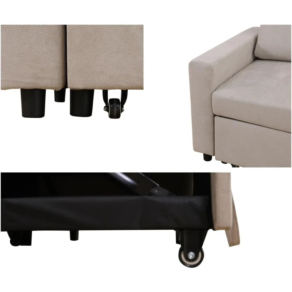 L Shaped Sectional Sofa Bed