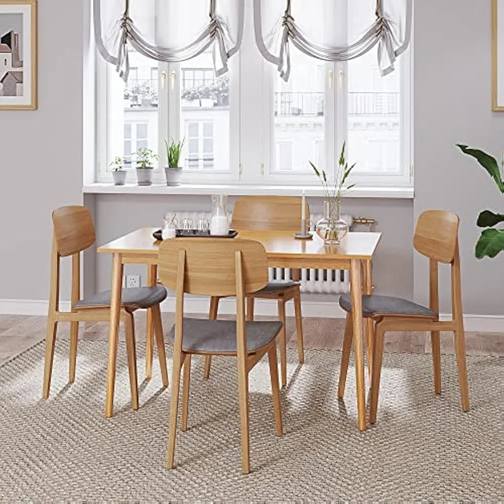 47 Inch Solid Wood Dining Table