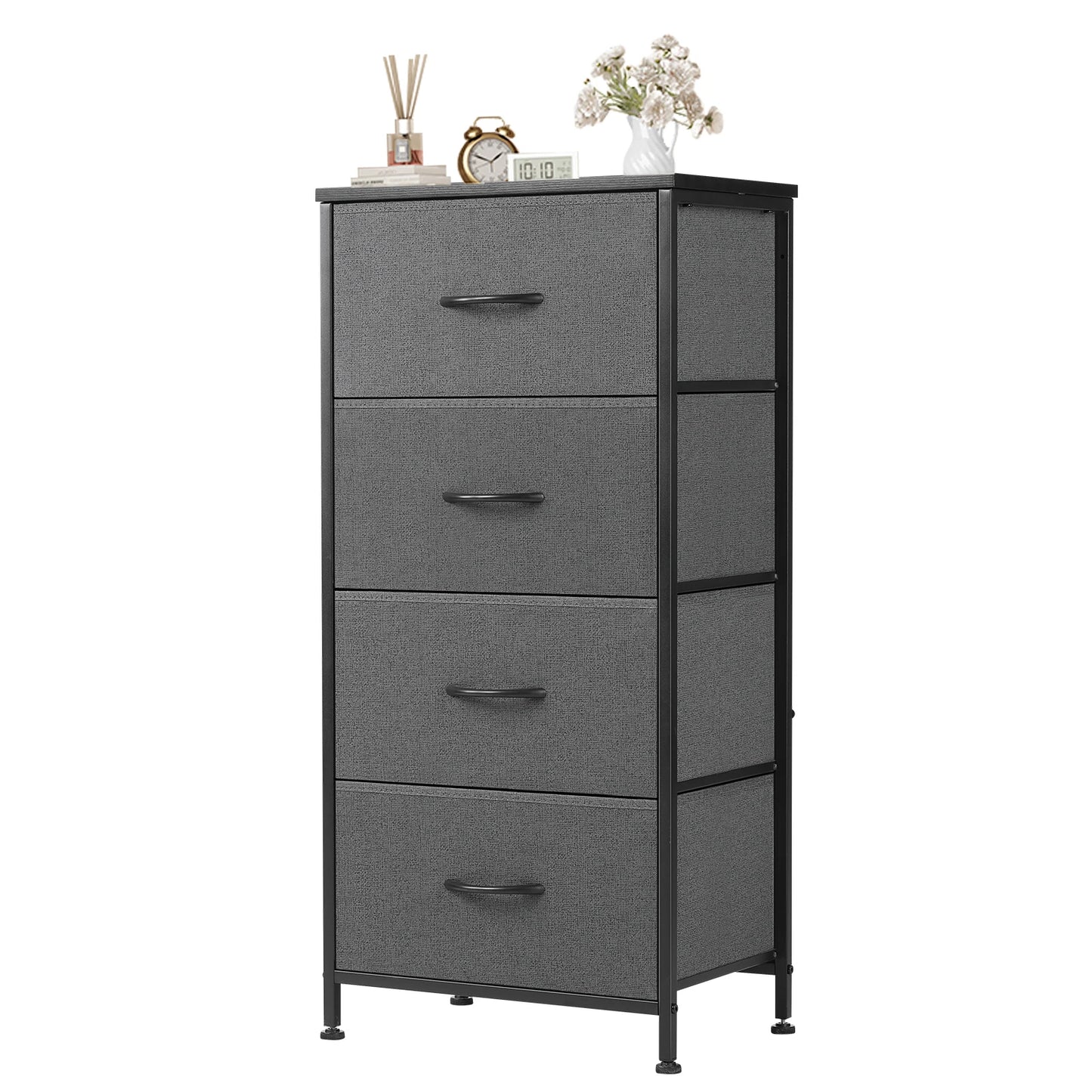 Fabric 4 Drawer Dresser