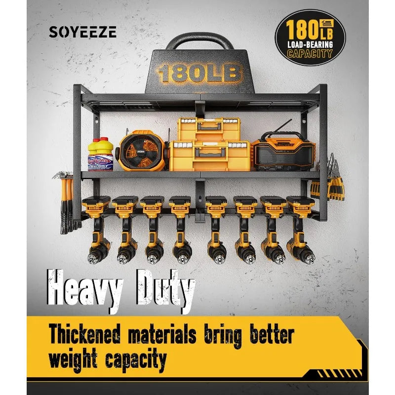 Power Tool Organizer & Storage Wall Mount