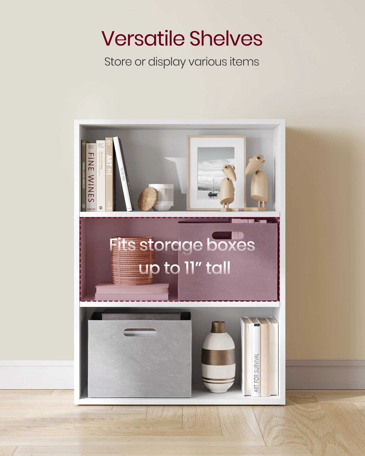 3-Tier Book Shelf