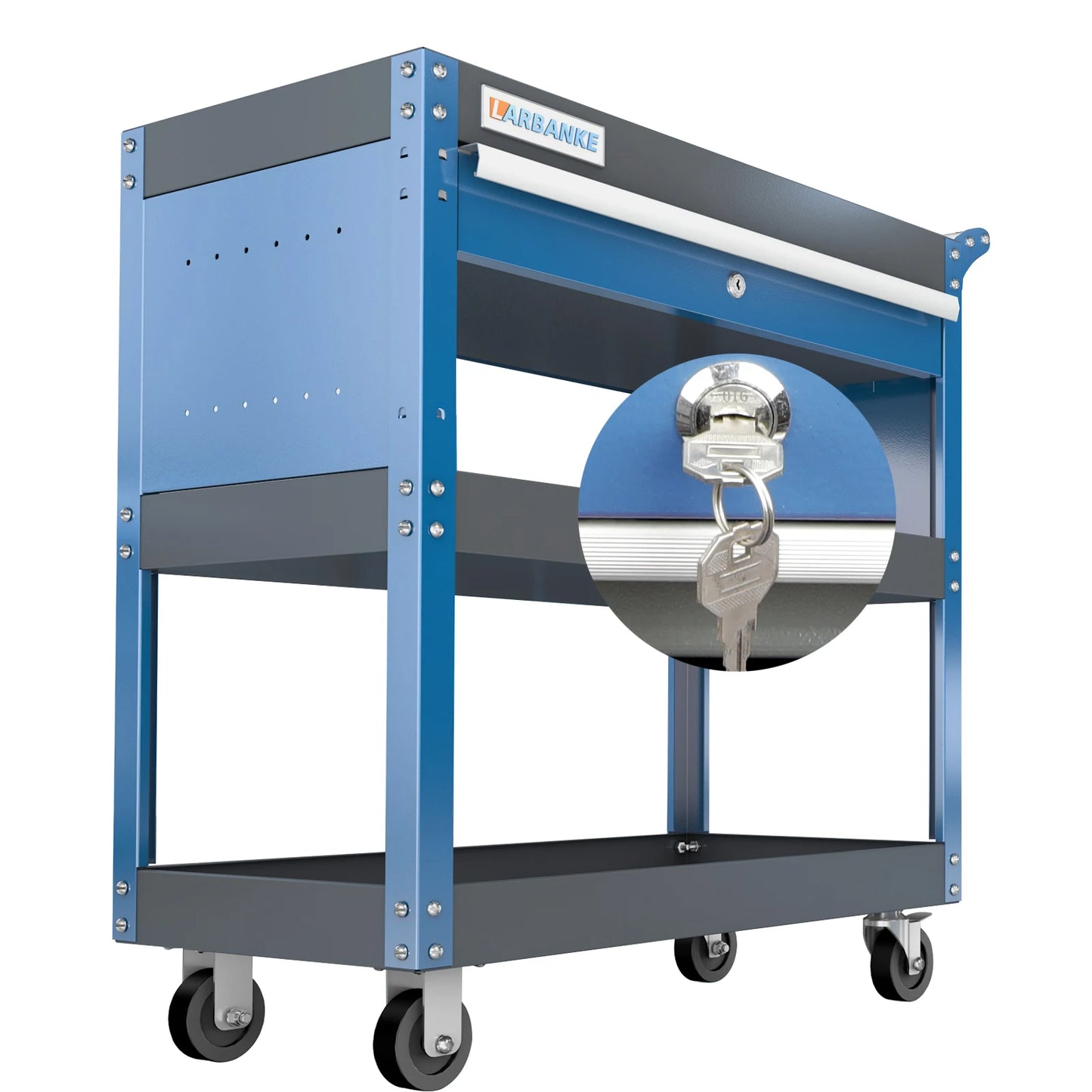 3 Tier Rolling Tool Cart