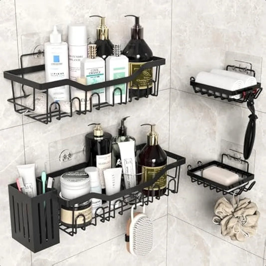 5 Pack Shower Organizer Shelves