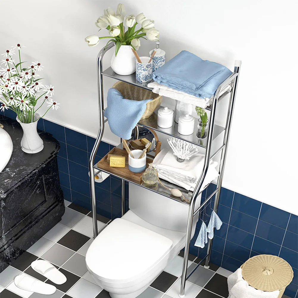 Metal Over Toilet Storage Organizer