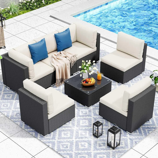 Wicker Patio Furniture Set