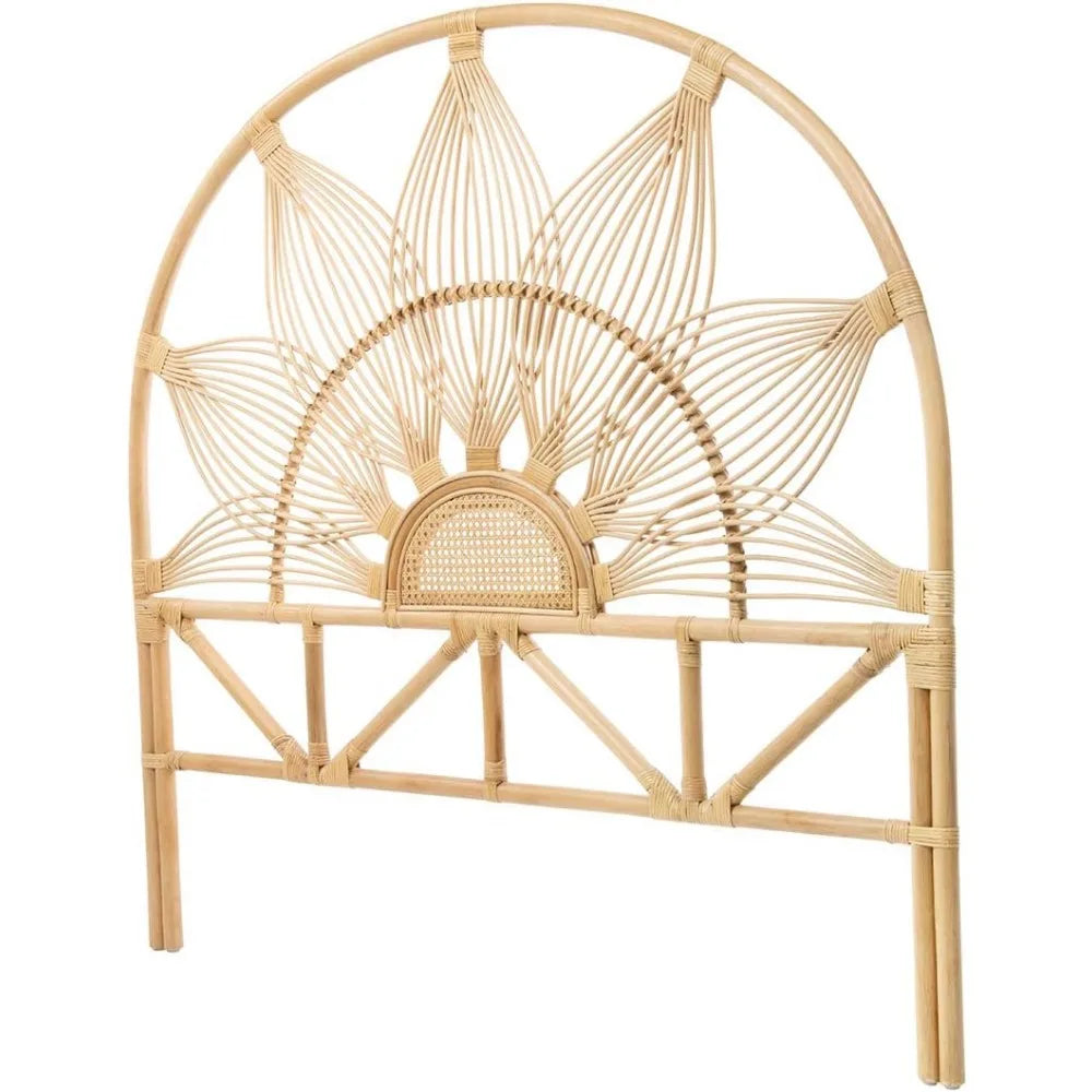 Boho Twin Rattan Headboard