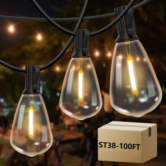 100ft Outdoor String Lights