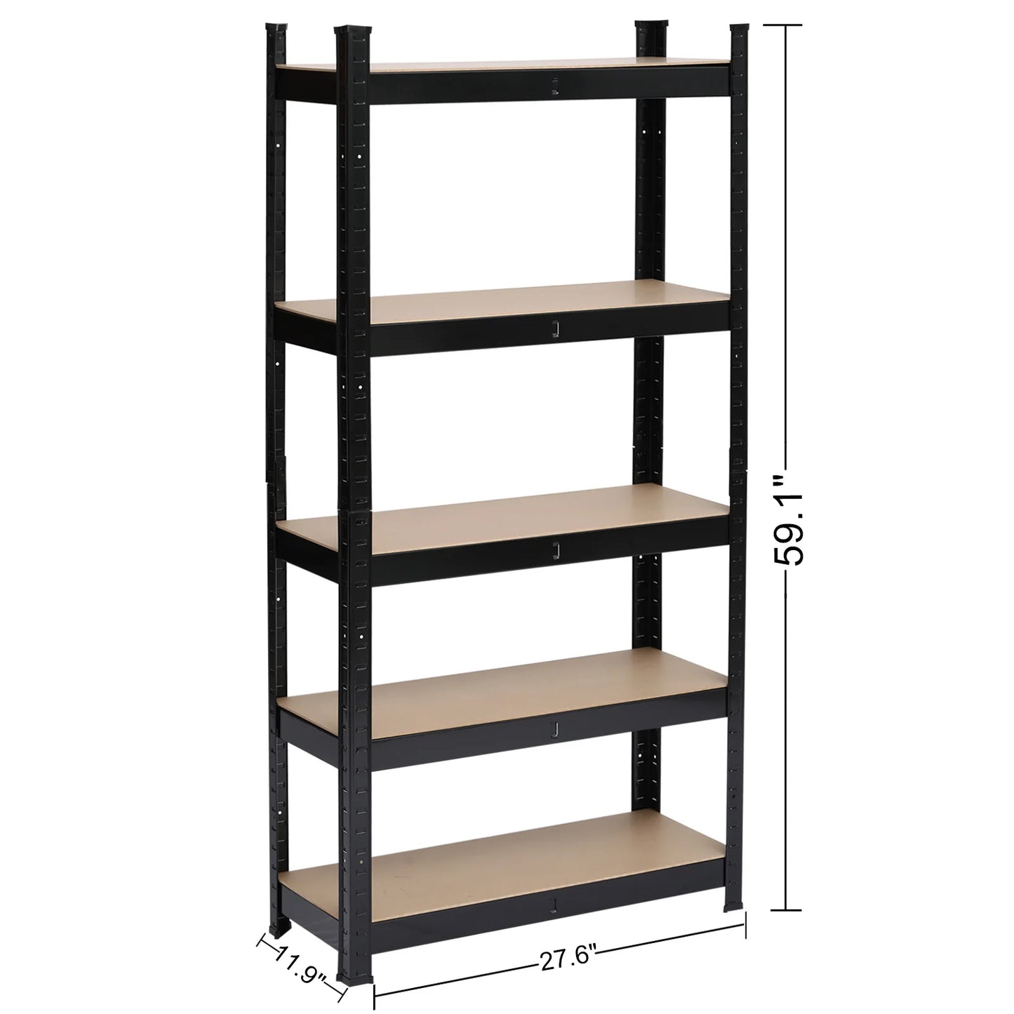 5 Tier Heavy Duty Metal Shelving Rack