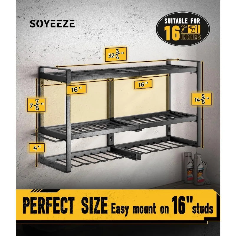 Power Tool Organizer & Storage Wall Mount